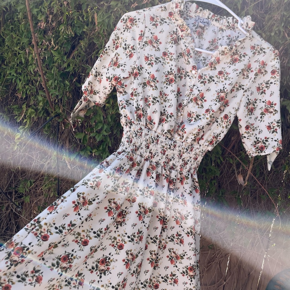 J for Justify mini floral summer dress